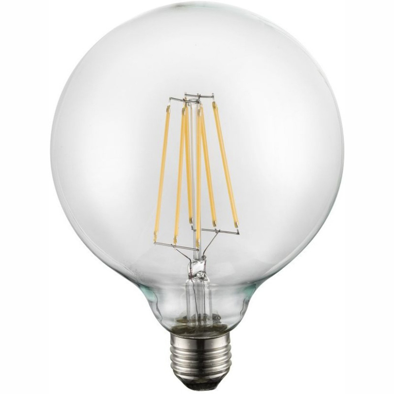 Dekoratívna LED žiarovka číra E27/9W/3000K/1000lm