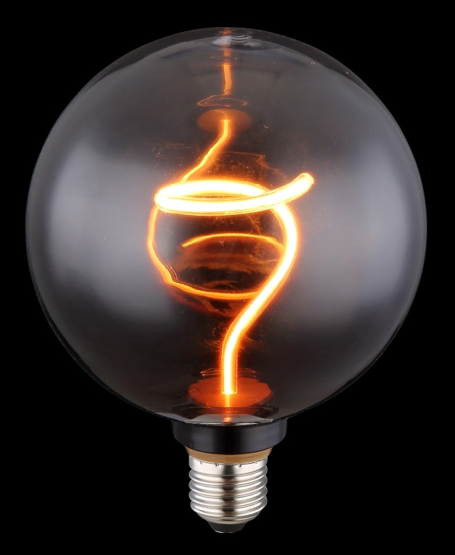 Dekoratívna LED žiarovka dymová E27/4W/1800K