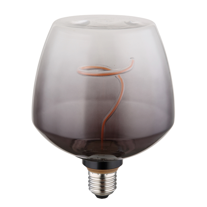 Dekoratívna LED žiarovka dymová E27/4W/1800K