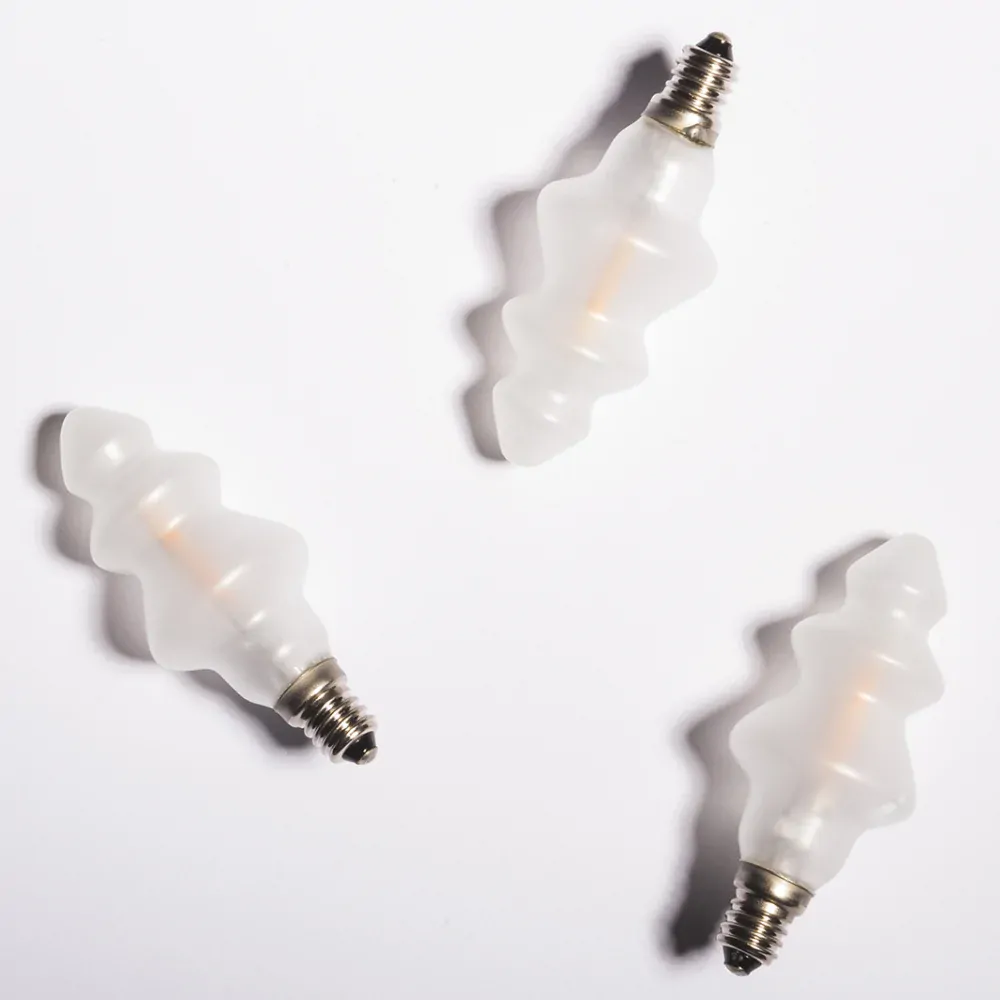 Predlžovacia reťaz STROMČEK FILAMENT biela 12xLED/20V/0,2W, 7,7m bez transformátora