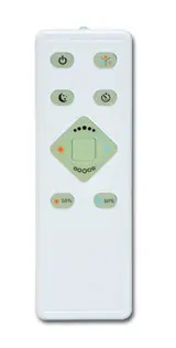 LENA stropné svietidlo s efektom trblietania s diaľkovým ovládačom LED/24W tmavé drevo, priemer: 42cm