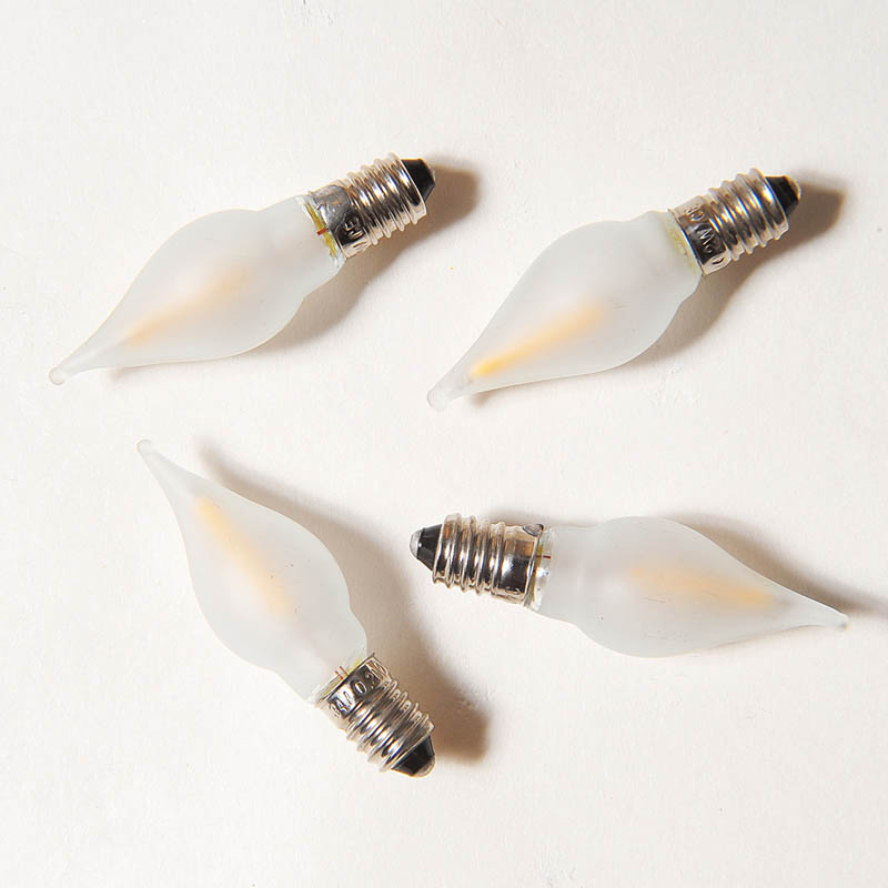 Adventný svietnik drevený PRÍRODNÝ s LED filament ťahanými žiarovkami 7x34V/0,2W