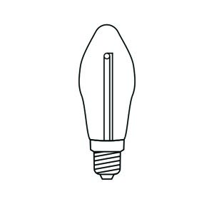 Adventný svietnik drevený BIELY s LED filament zelenými žiarovkami 7x34V/0,2W