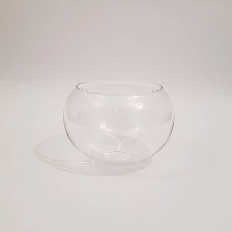 Náhradné tienidlo pre závit E27 (42mm) číre, priemer 16cm