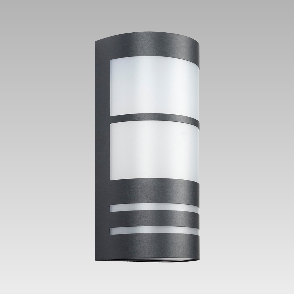 NEWARK nástenné svietidlo tmavo sivé 1xE27/40W IP44