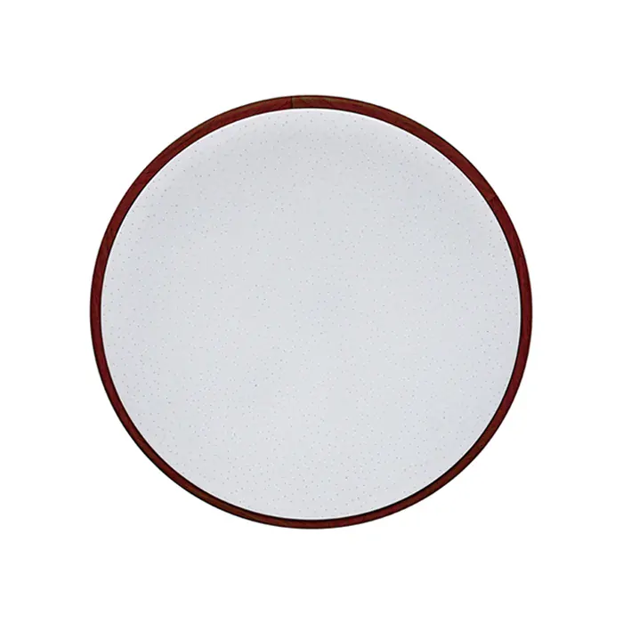 LENA stropné svietidlo s efektom trblietania s diaľkovým ovládačom LED/24W tmavé drevo, priemer: 42cm