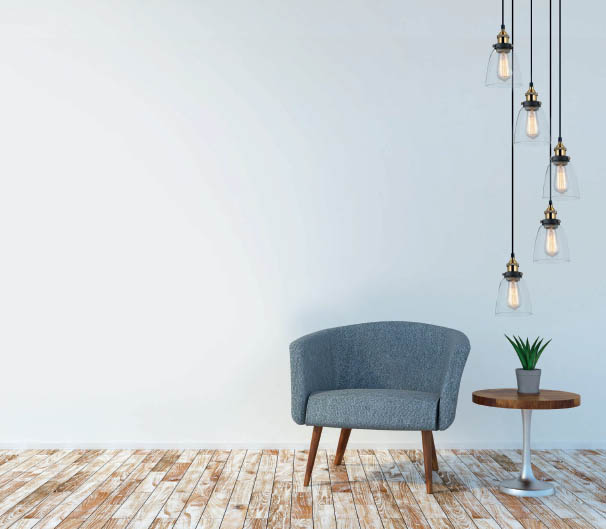 FRANCIS visiaci luster číry 5xE27/40W, priemer 39,5cm