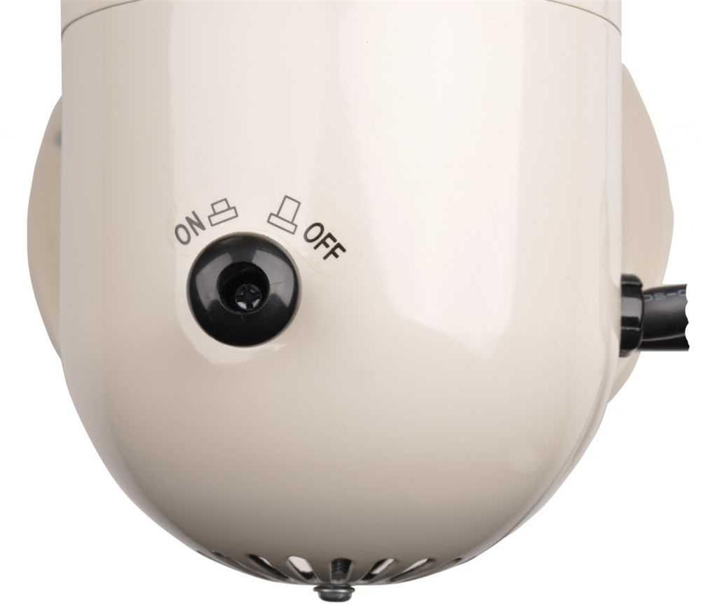 Retro stolný ventilátor slonovina KALORIK 35W, priemer 30cm