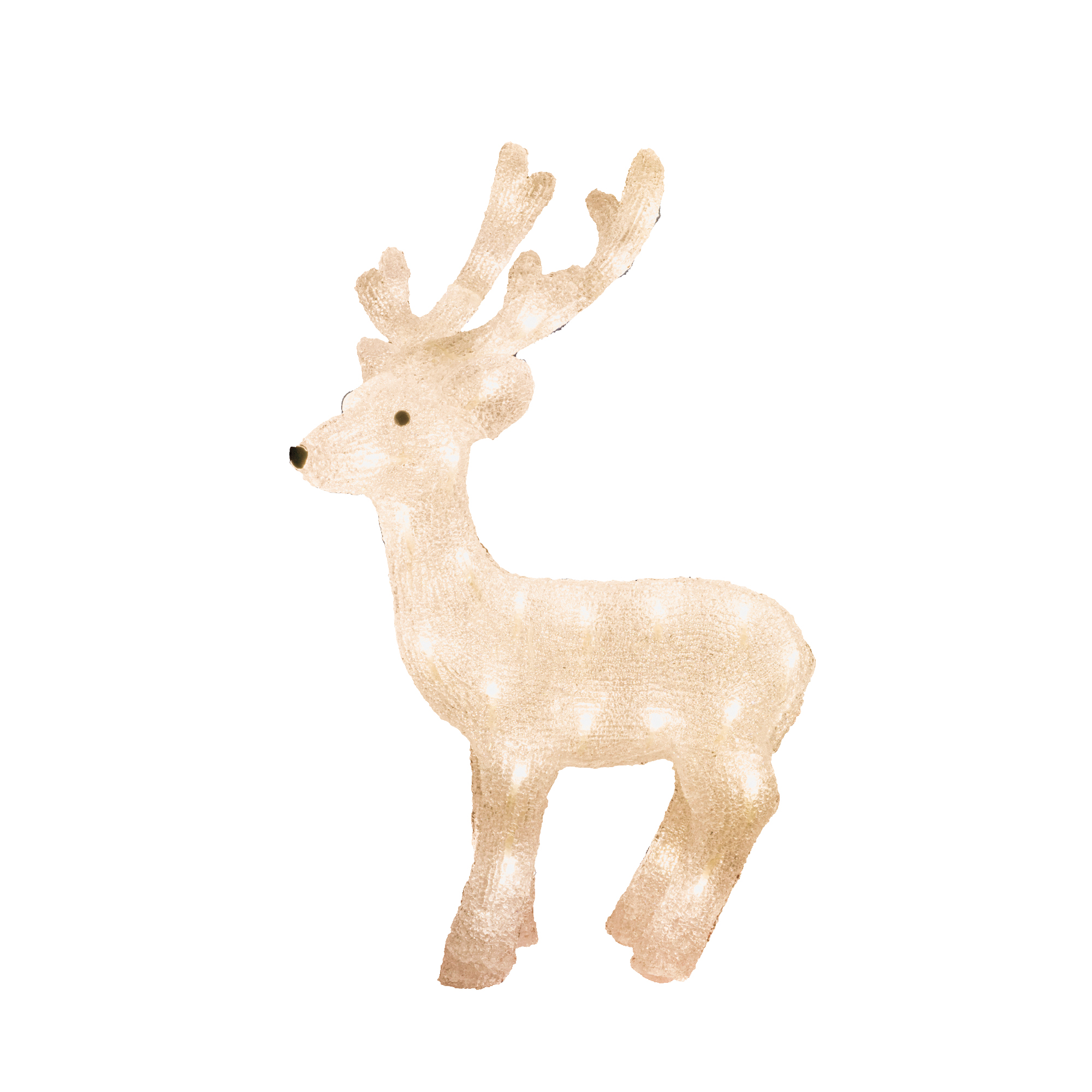 Svietiaci SOB 50LED studená biela/teplá biela, výška: 63cm