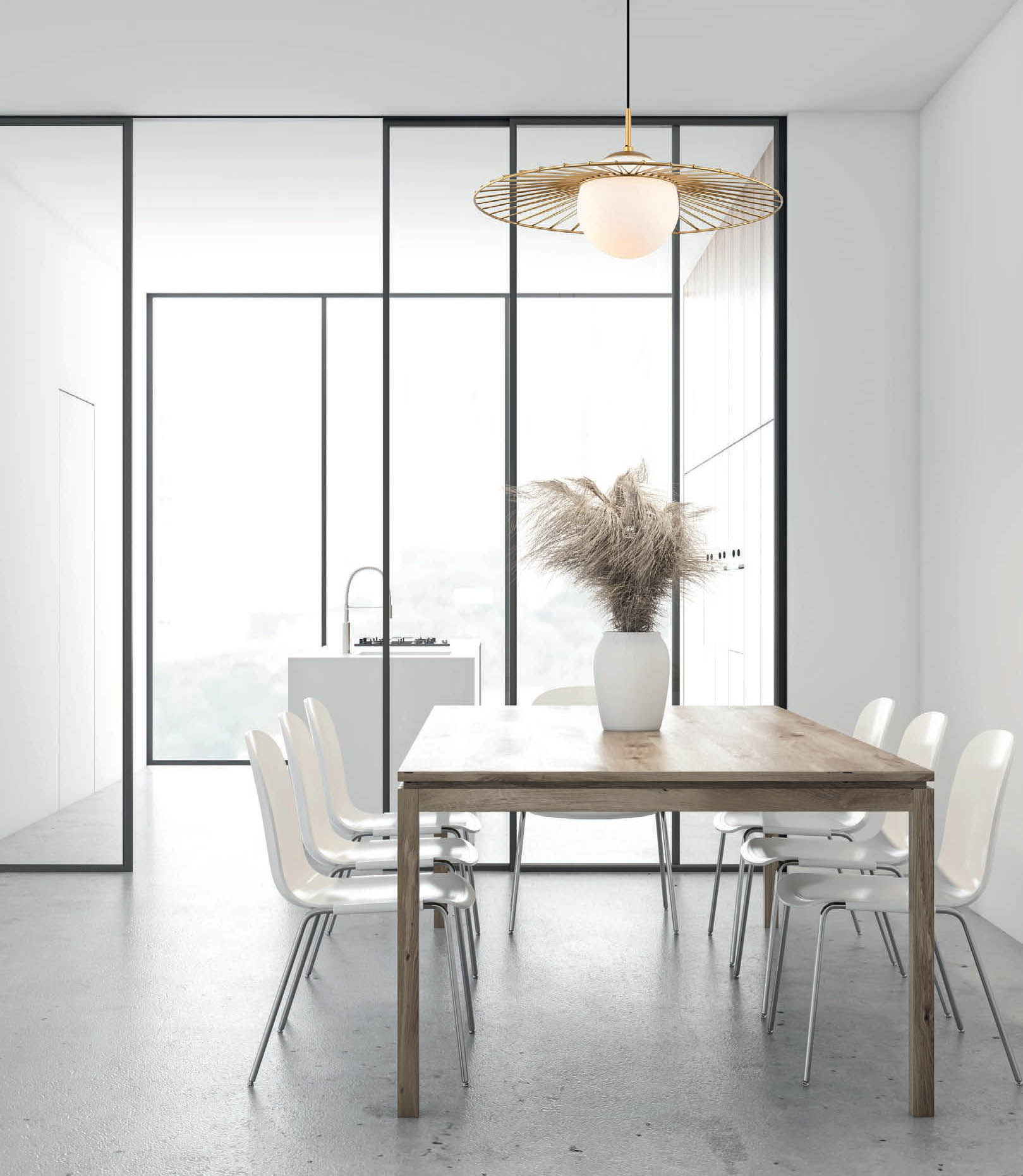 SALLY visiaci kovový luster zlatý 1xE27/40W