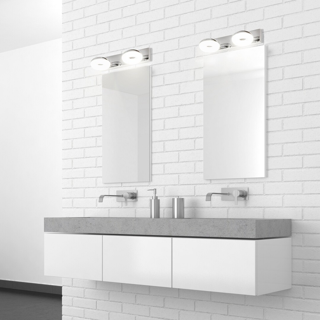 BEATA kúpeľňové svietidlo chróm 2xLED/5W/4000K IP44