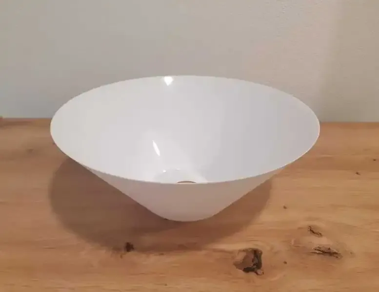 Náhradné plastové tienidlo ACTION matné biele priemer 24,5cm, pre závit E27 (4cm)