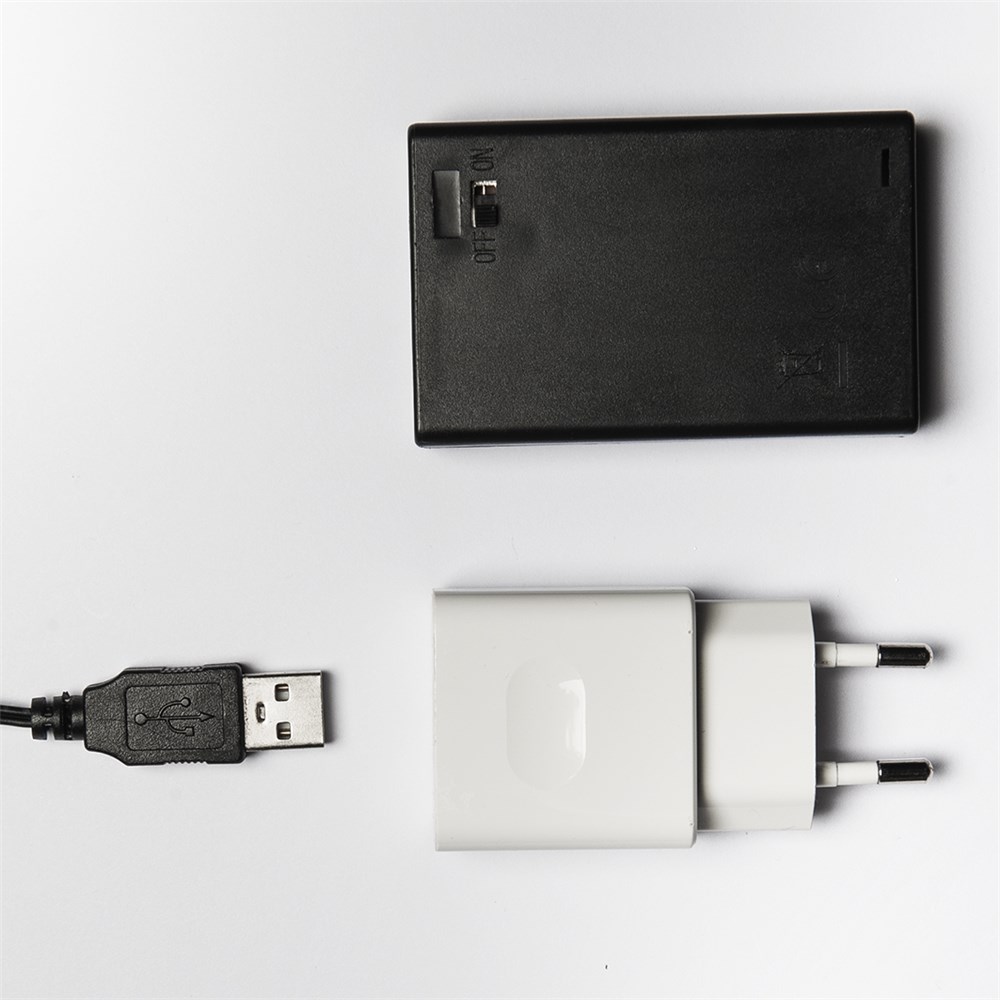 Vianočná reťaz ASTRA LED ŠIŠKA farebná 20LED, 5,7m, USB/batérie