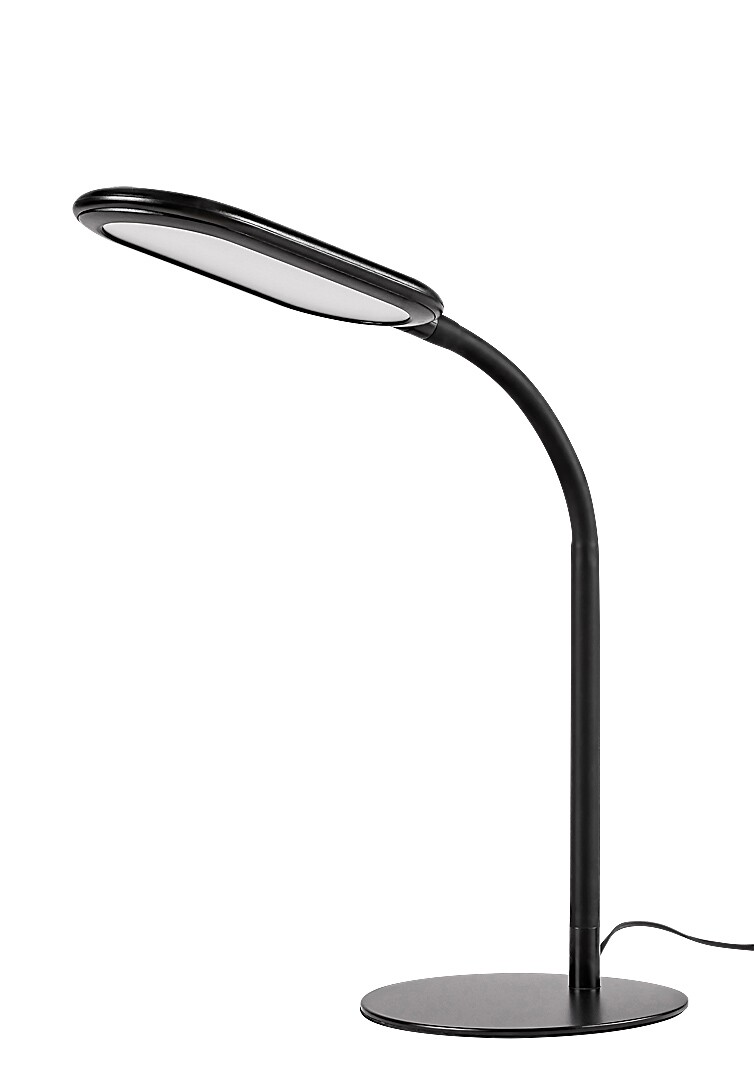 ADELMO dotyková stolná lampa so stmievačom čierna LED/10W CCT 3000-6000K, výška: 33cm