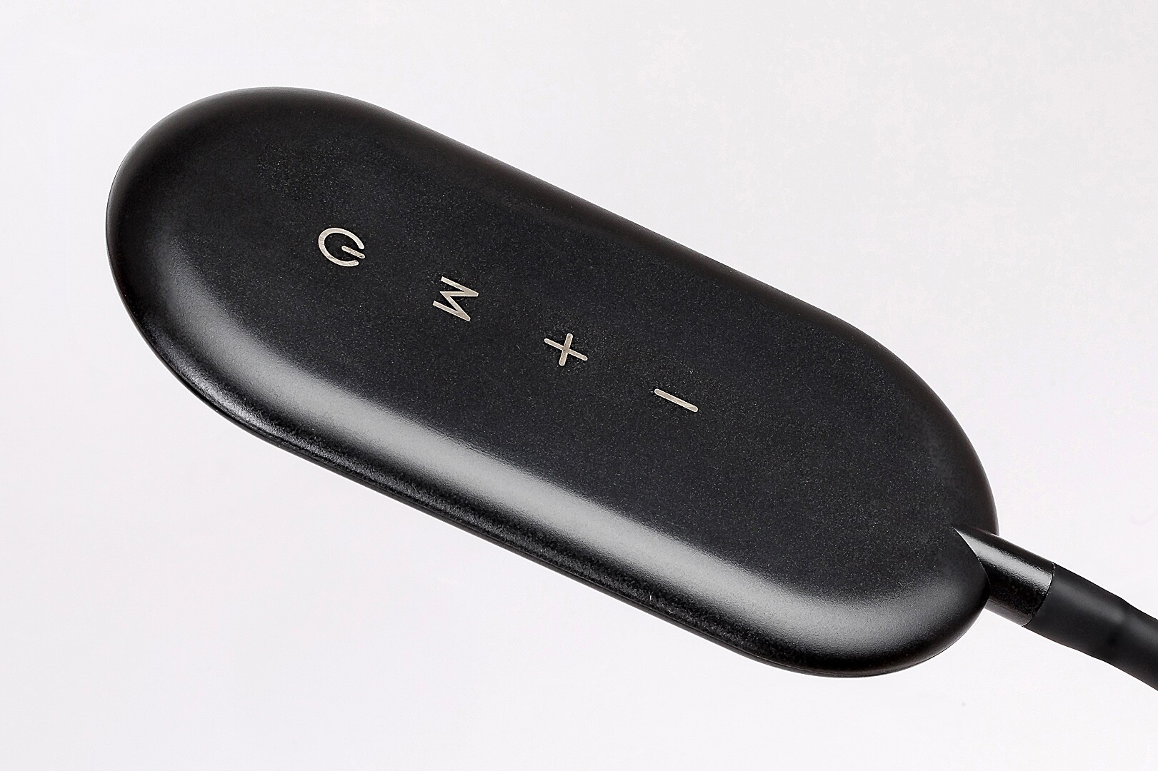 ADELMO dotyková stolná lampa so stmievačom čierna LED/10W CCT 3000-6000K, výška: 33cm