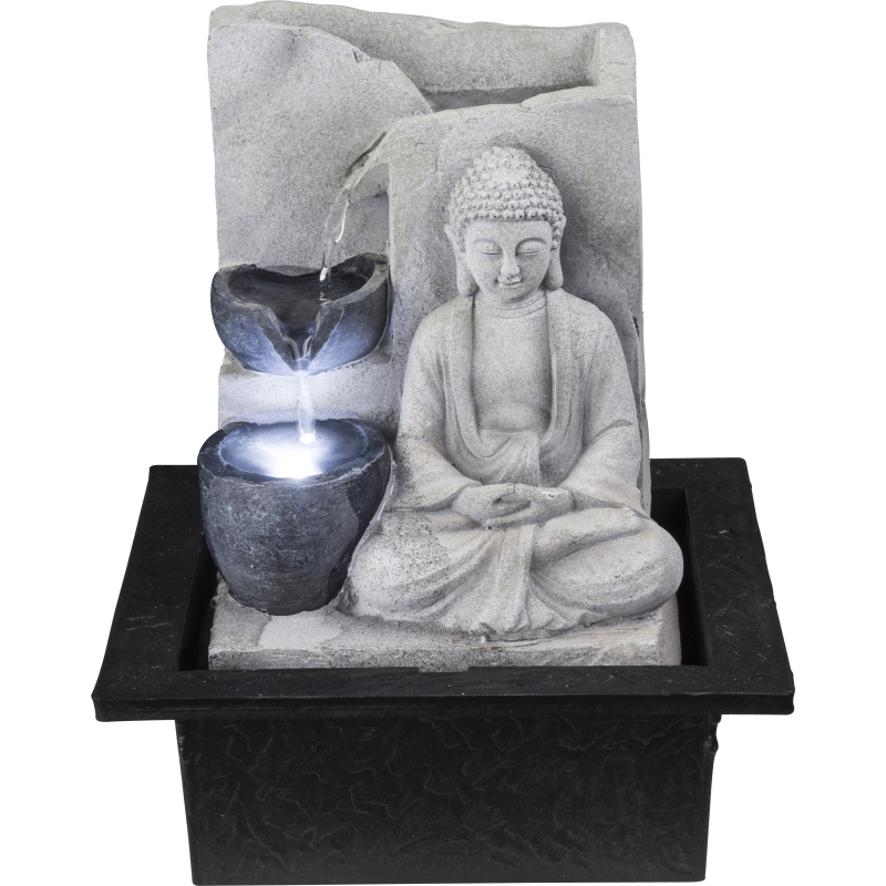 ALBERT svietiaca fontánka BUDHA 1xLED 0,13W/12V