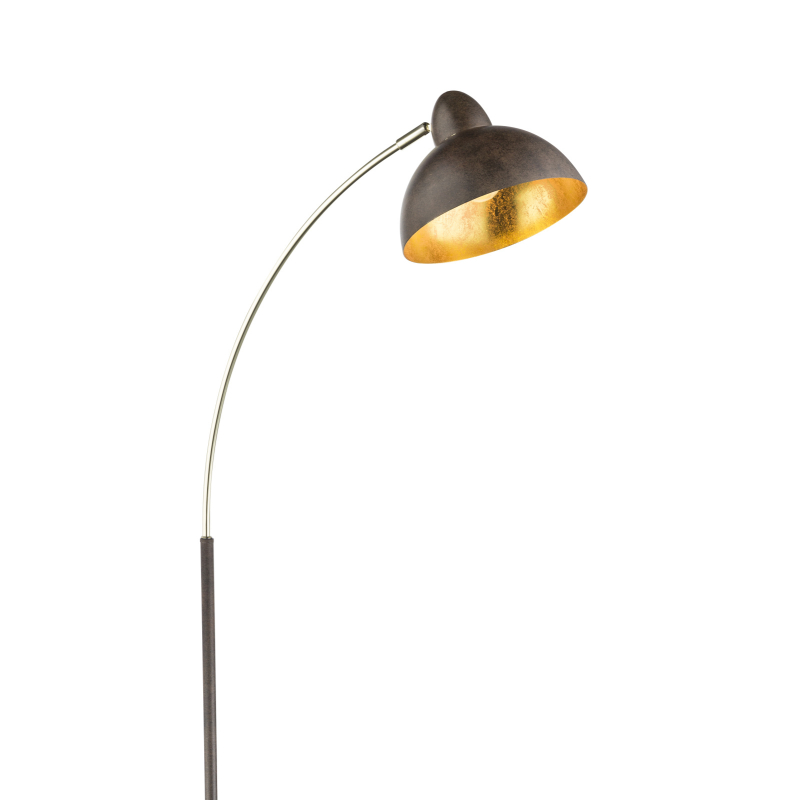 ANITA stojanová lampa imitácia hrdze-zlatá 1xE27/40W, výška: 155cm 