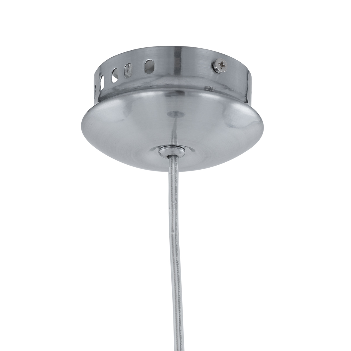 ANON visiaci kovový luster chróm 1xE27/60W, výška:120cm
