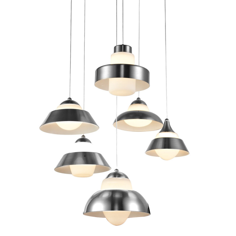 ANTILIA visiaci ledkový luster chrómový LED/30W/3000K