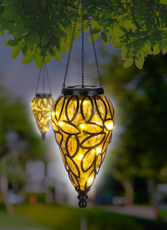 Solárne svietidlo kvapka na zavesenie 15xLED/0,06W/3200K IP44