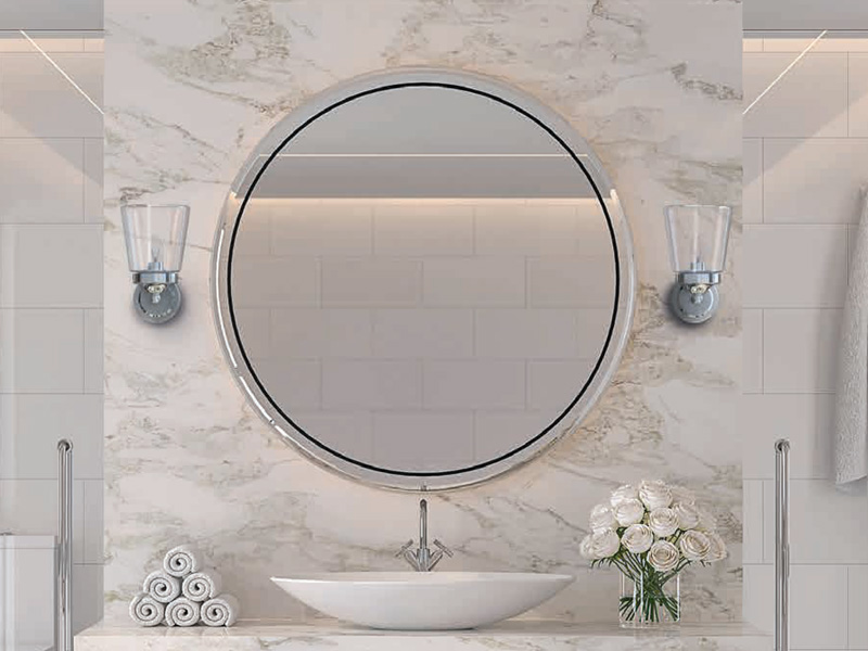 BALI kúpeľňové svietidlo nástenné chróm/číra 1xE14/25W IP44