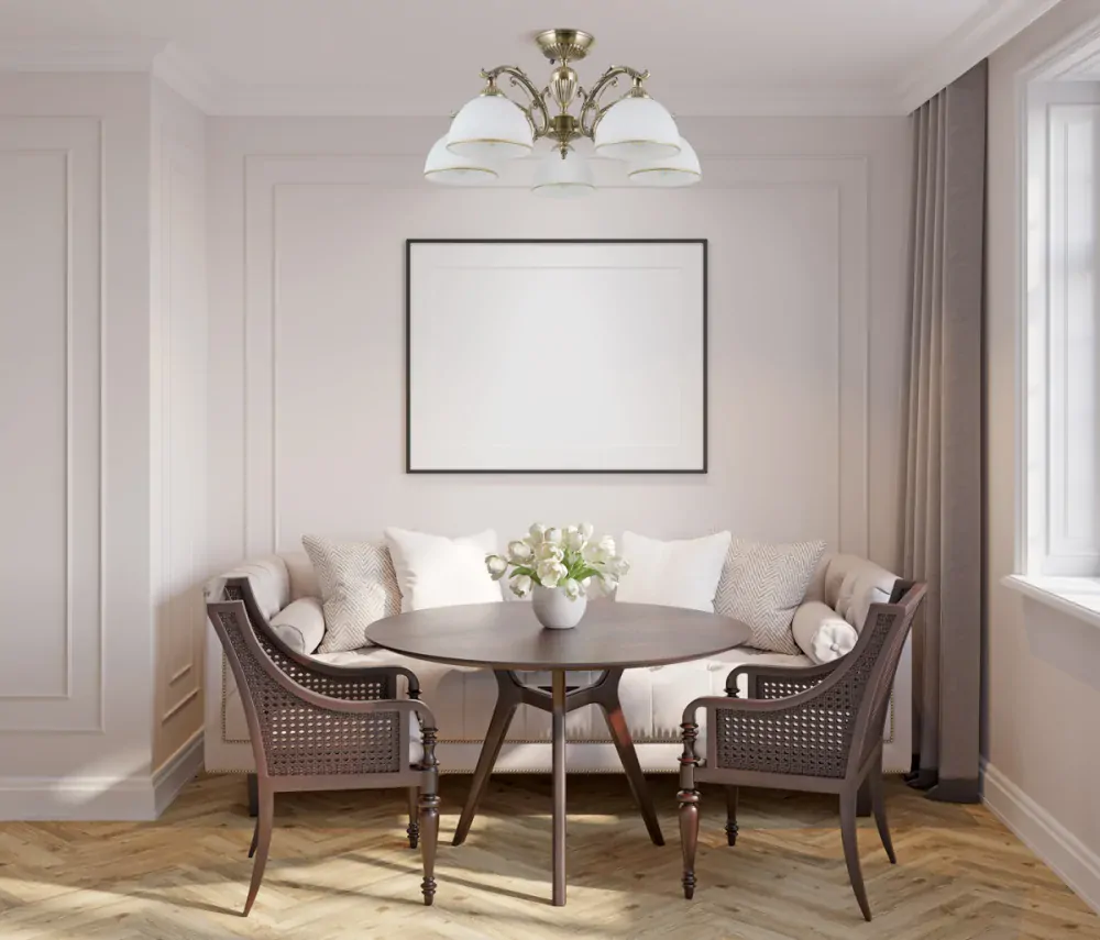 FENEZA stropný luster 5xE27/40W, priemer 56cm