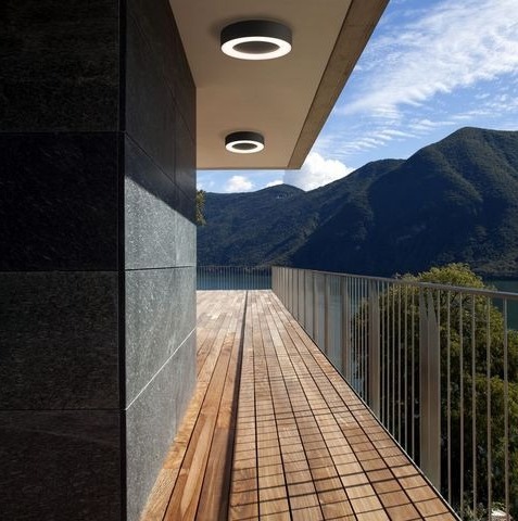 MERIDA stropné led svietidlo 12W IP54