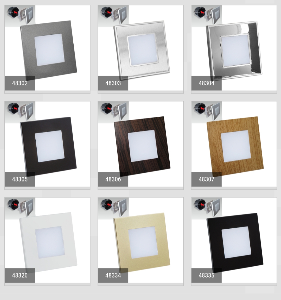 STEP LIGHT schodiskové LED svietidlo 1W/4000K zlaté