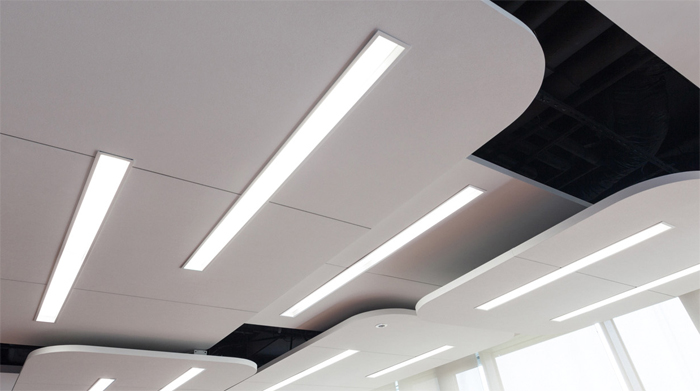 ZEUS LED svietidlo 45W/4000K do rastrových podhľadov, rozmer: 119,5x29,5cm