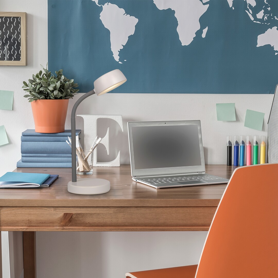 BERRY ledková stolná lampa biela 4,5W/4000K