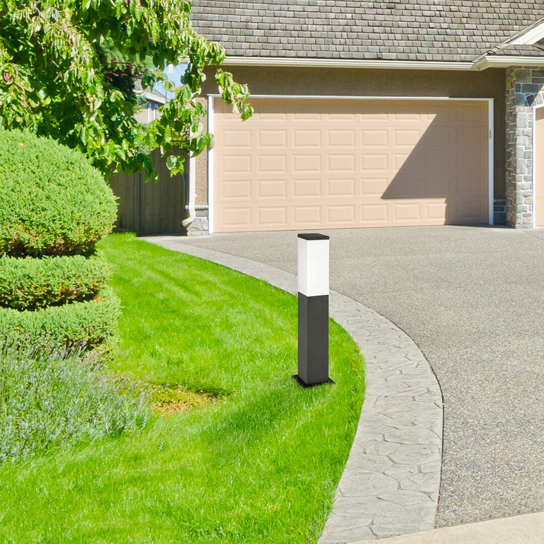 BONN stĺpik čierny 1xE27/60W IP44, výška: 50cm