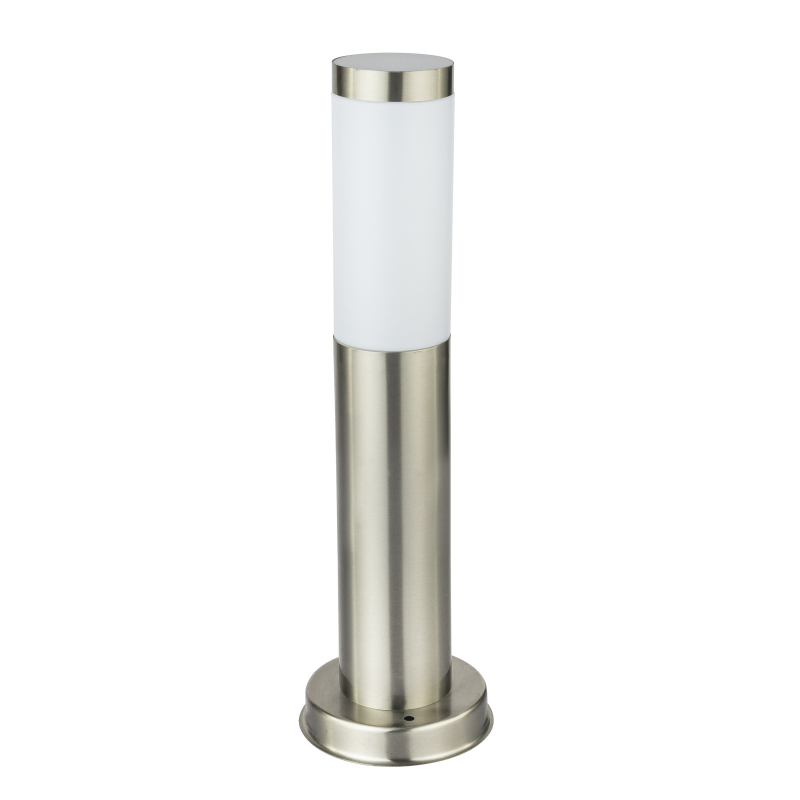 BOSTON vonkajšie nerezové svietidlo stĺpik 45cm 1xE27/60W IP44