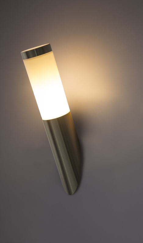 BOSTON vonkajšie nerezové nástenné svietidlo 1xE27/60W IP44