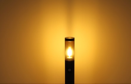 BOSTON vonkajšie svietidlo antracit/dymová stĺpik 110cm 1xE27/23W IP44