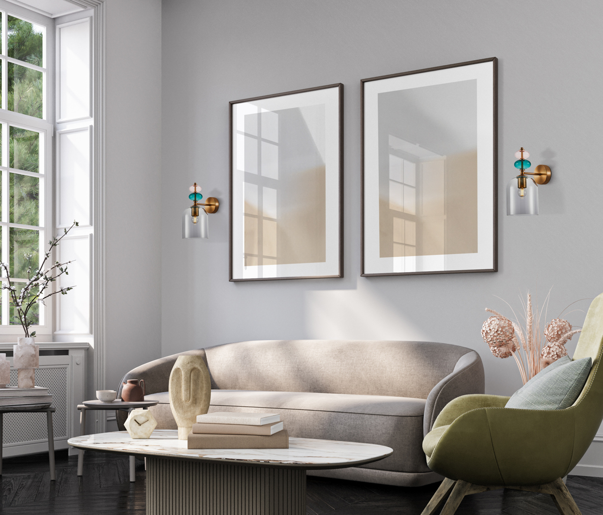 BUSCO nástenná lampa čierna/zlatá 1xE27/40W, priemer: 14,5cm