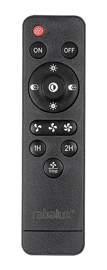 DALFON stropný ventilátor biely so svetlom LED 36W + diaľkové ovládanie