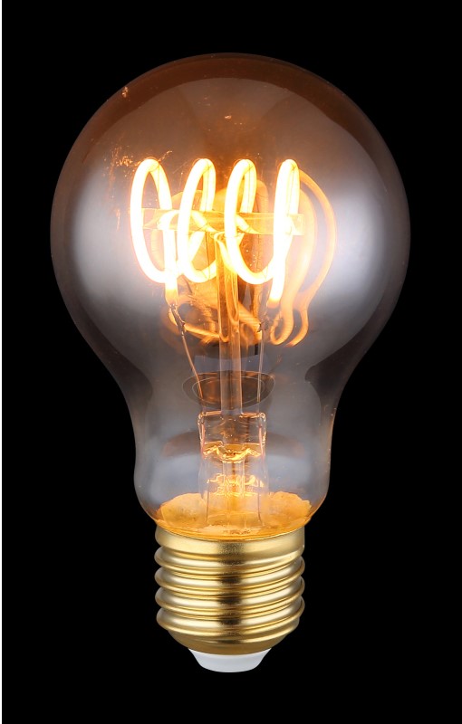 Dekoratívna LED žiarovka dymová E27/4,5W=20W/2000K, stmievateľná