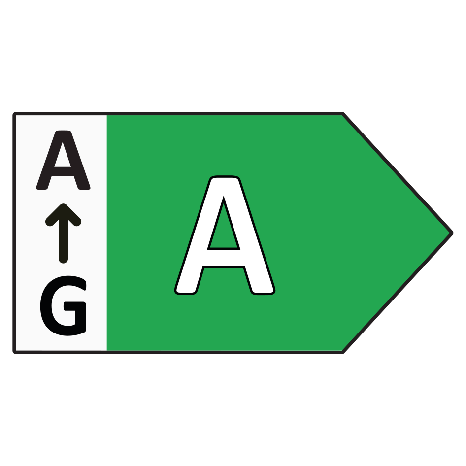 RETRO LED filament žiarovka E27/A60/2,3W/3000K/485lm - energetický štítok