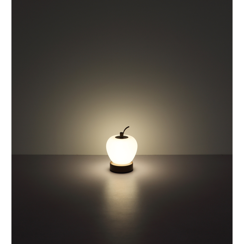 EVALINA dekoračná USB stolná lampa stmievateľná hnedá/biela LED/2W/5V, CCT 2700-4000-6500K