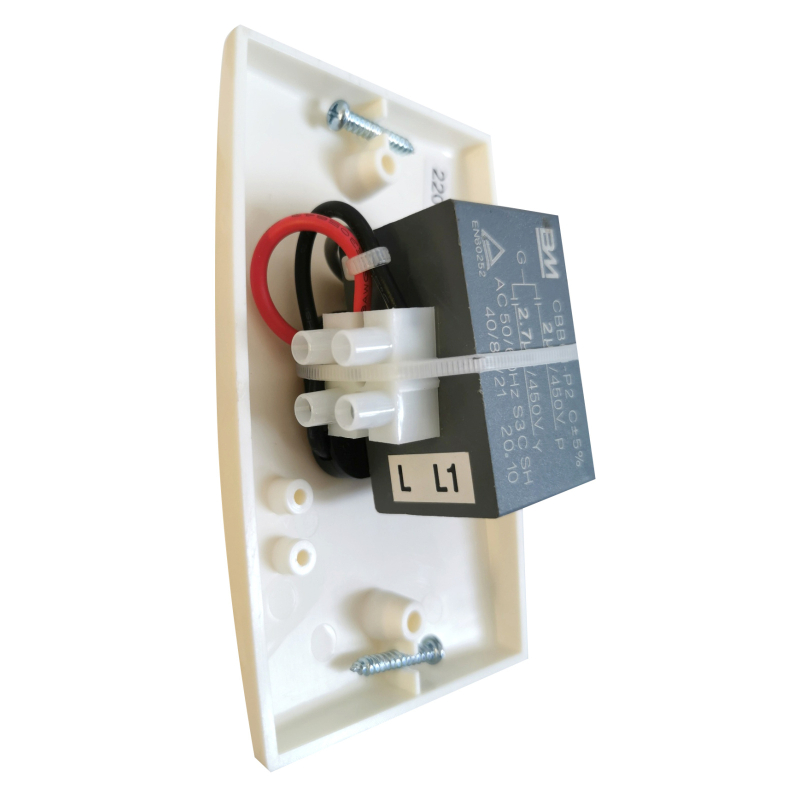 FERRO stropný ventilátor biely, 3 rýchlosti, 1 smer otáčania