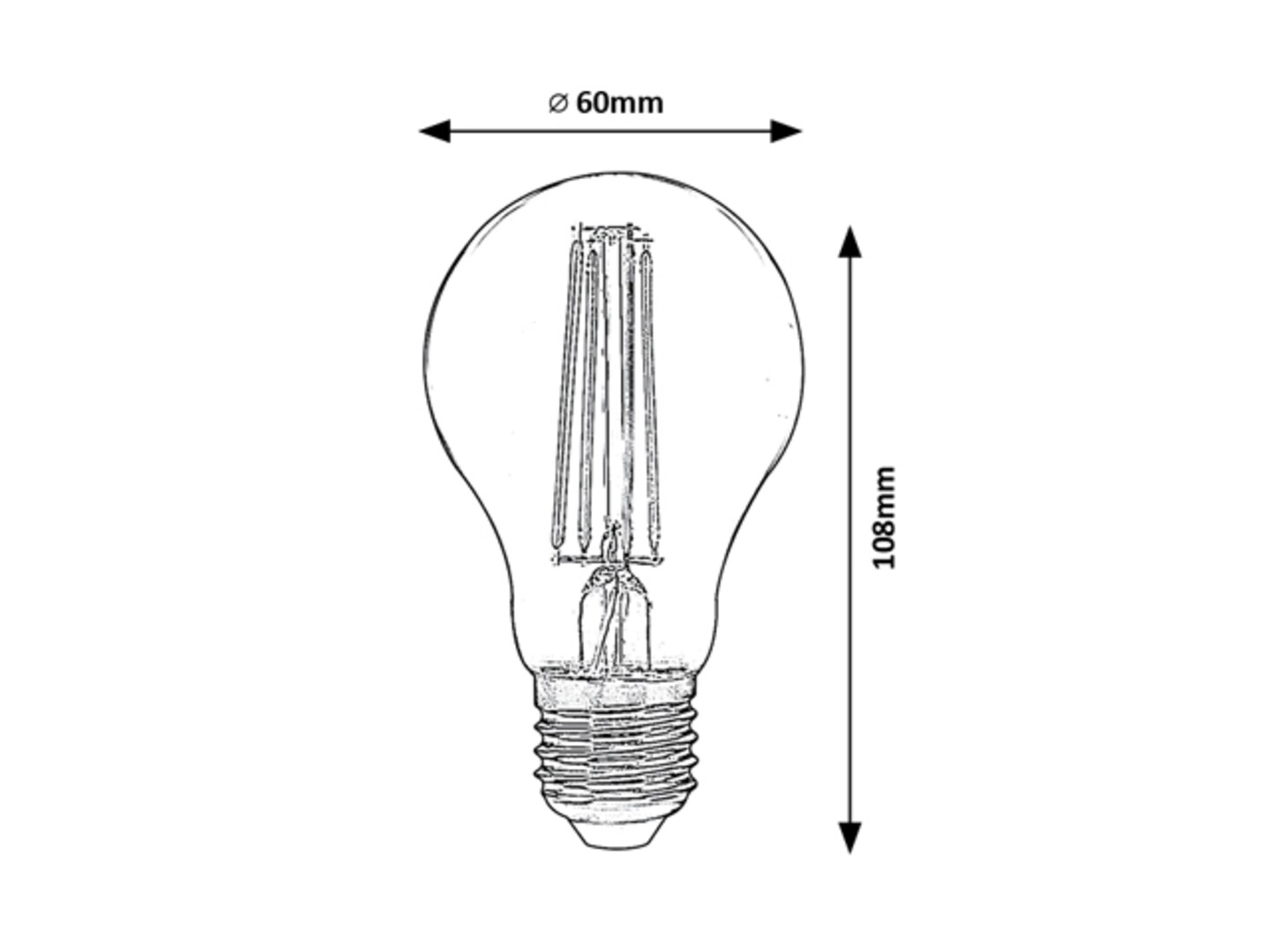 SMART stmievateľná wifi LED žiarovka číra E27/A60/6W/2700-6500K/700lm