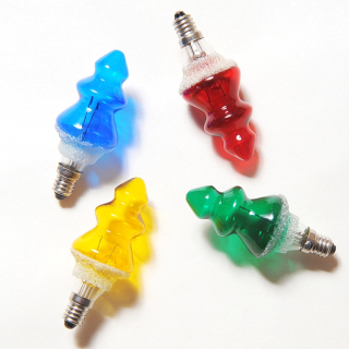 STROMČEK farebná žiarovka 20V/0,1A, 1ks