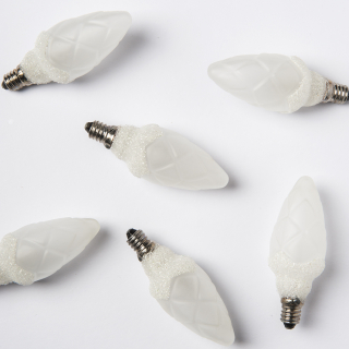 ŠIŠKA biela matná žiarovka 20V/0,1A, 1ks