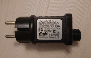 Sieťový adaptér 31V/7,2W s programátorom, časovačom a pamäťou IP44