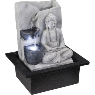 ALBERT svietiaca fontánka BUDHA 1xLED 0,13W/12V