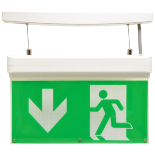 Núdzové LED svietidlo ALPHA 15 SMD LED/2W smer dole