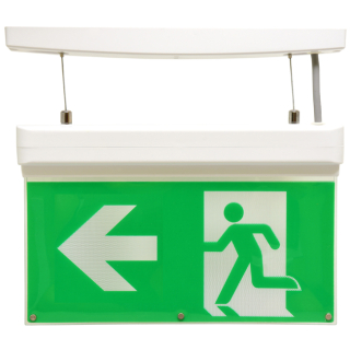 Núdzové LED svietidlo ALPHA 15 SMD LED/2W zabočenie