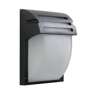 AMALFI nástenné svietidlo matné čierne 1xE27/60W IP44 
