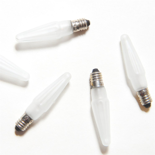 ASTERIA biela matná žiarovka 14V/0,1A, 1ks