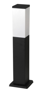 BONN stĺpik čierny 1xE27/60W IP44, výška: 50cm